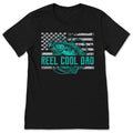 American Flag Vintage Fishing T-Shirt, Funny Fisherman tee product image 1