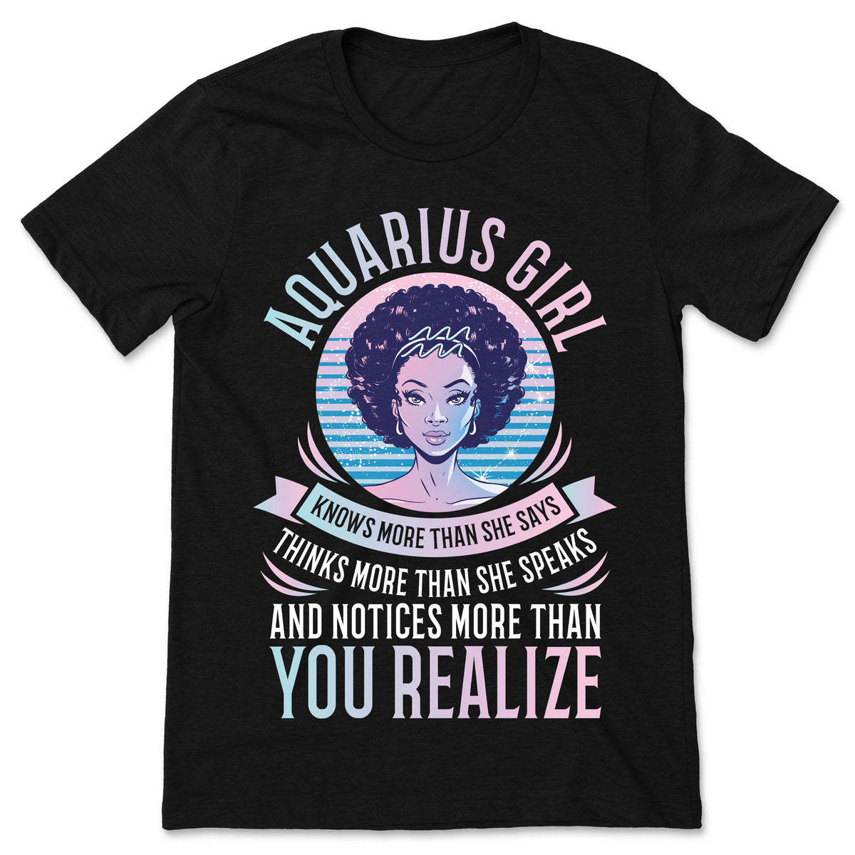 Aquarius Girl Funny Horoscope Zodiac Astrological Sign product image 1