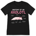 Anatomy Of An Axolotl Axolotls Amphibian Lover Gift Girls product image 1