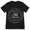 Square Root Of 196 14th Fourteen Birthday 14 Year Old Gifts product image 1