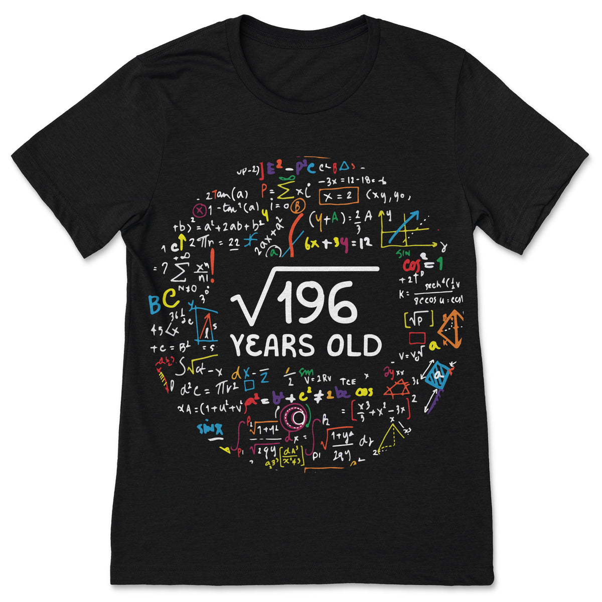 Square Root Of 196 14th Fourteen Birthday 14 Year Old Gifts product image 1