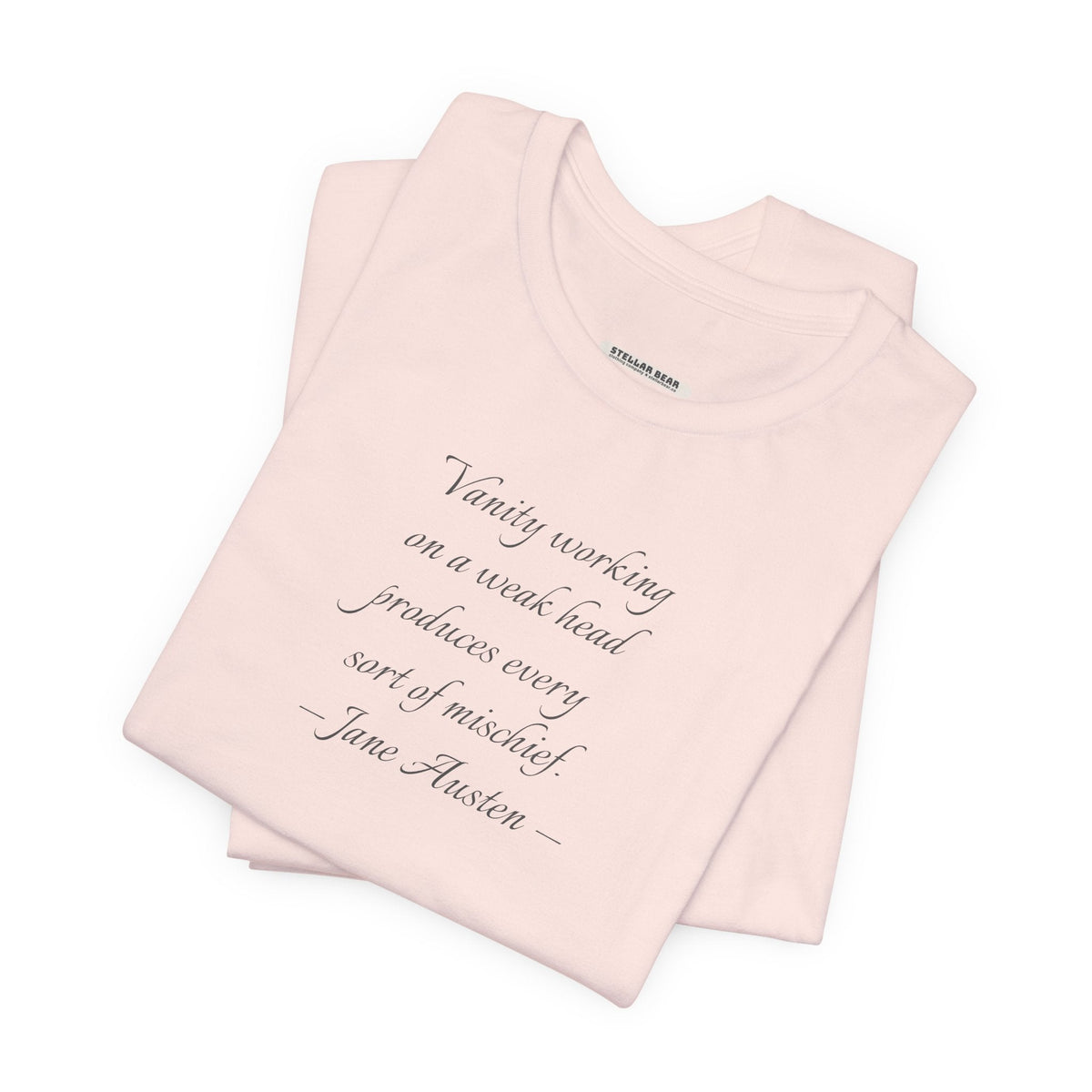 Vanity Quote T-Shirt (Jane Austen) product image 6