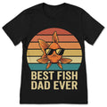 Best Fish Dad Ever Goldfish T Shirt Aquarium Keeper Gift product image 1