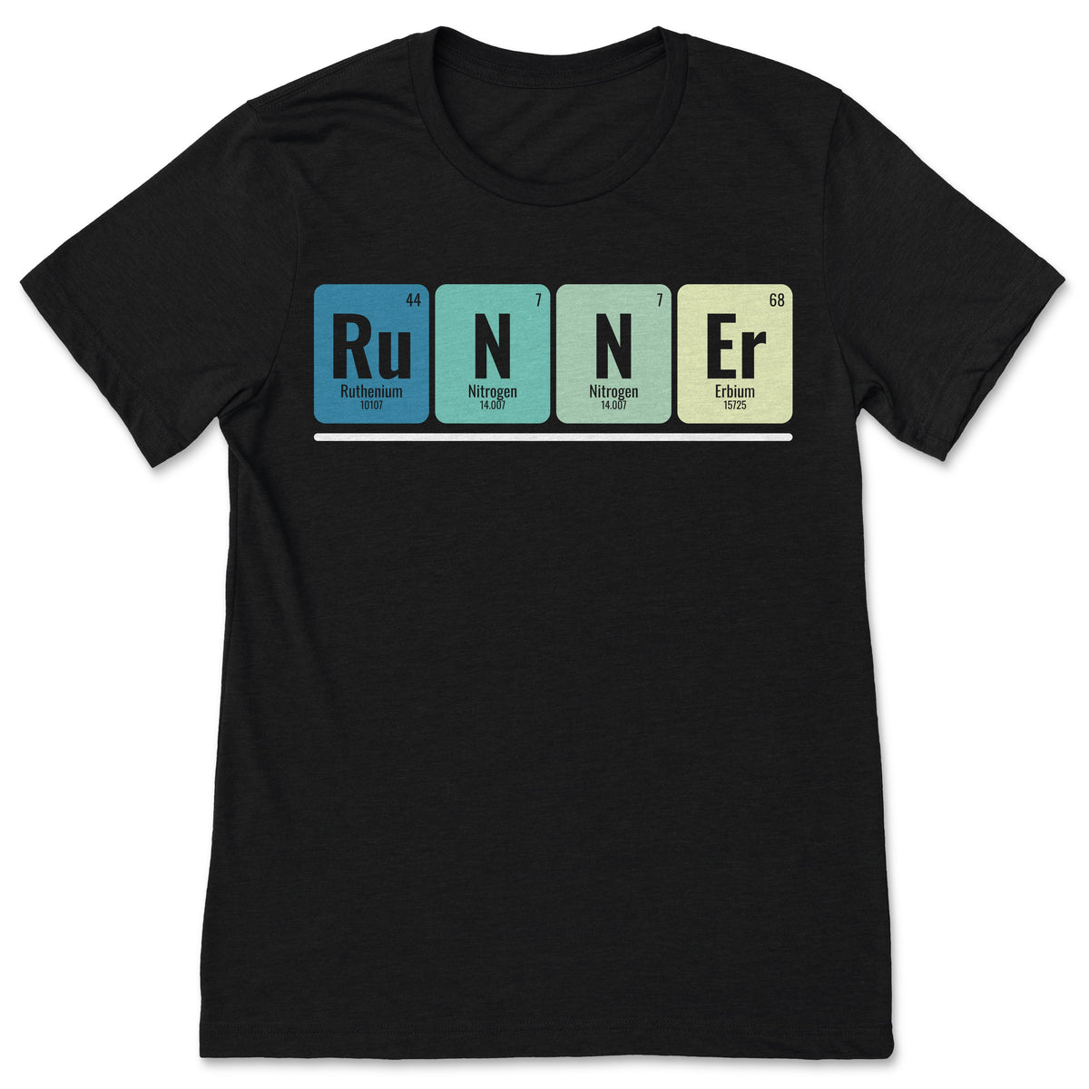 Runner Periodic Table Shirt Funny Marathon Science Nerd product image 1