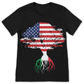 American Flag Italian Roots Of Italy Patriotic T-Shirt product image 1