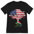 American Flag South African Roots Heritage Pride T-Shirt product image 1