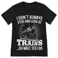 Train T-Shirt, T Shirts, Railroad Shirt, Gifts for Men product image 1