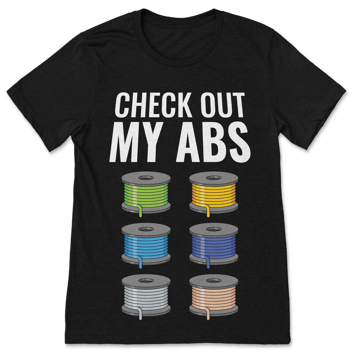 Check Out My ABS 3D Printer Shirt Funny Filament Nerd Maker product image 1