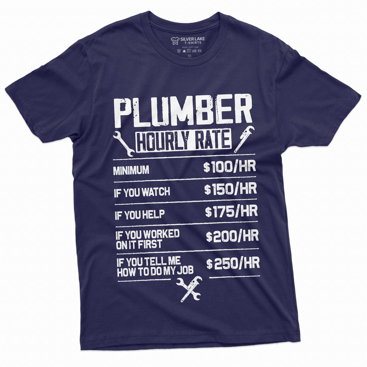 Men's Plumber Funny T-shirt Dont tell me how to do my job product image 9