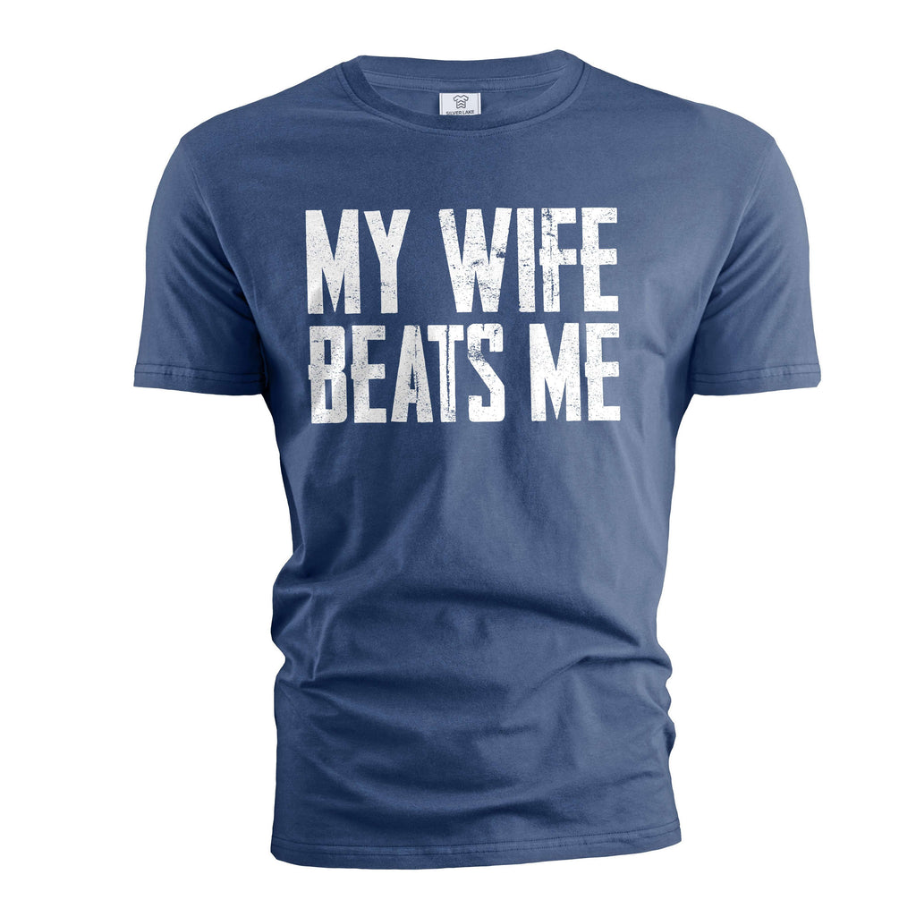 Men's Funny Tee shirt Husband Birthday Sarcastic my wife product image 3