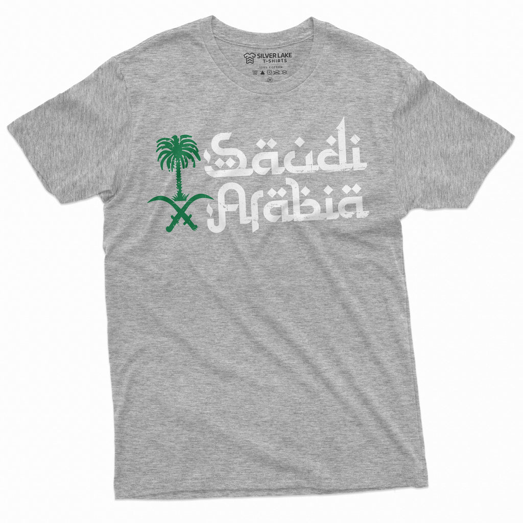 Saudi Arabia T-shirt Mens Flag Coat of Arms Patriotic Tee product image 10