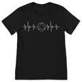 Sobriety Heartbeat Shirt Recovery AA NA Tee Sober Lifestyle product image 1
