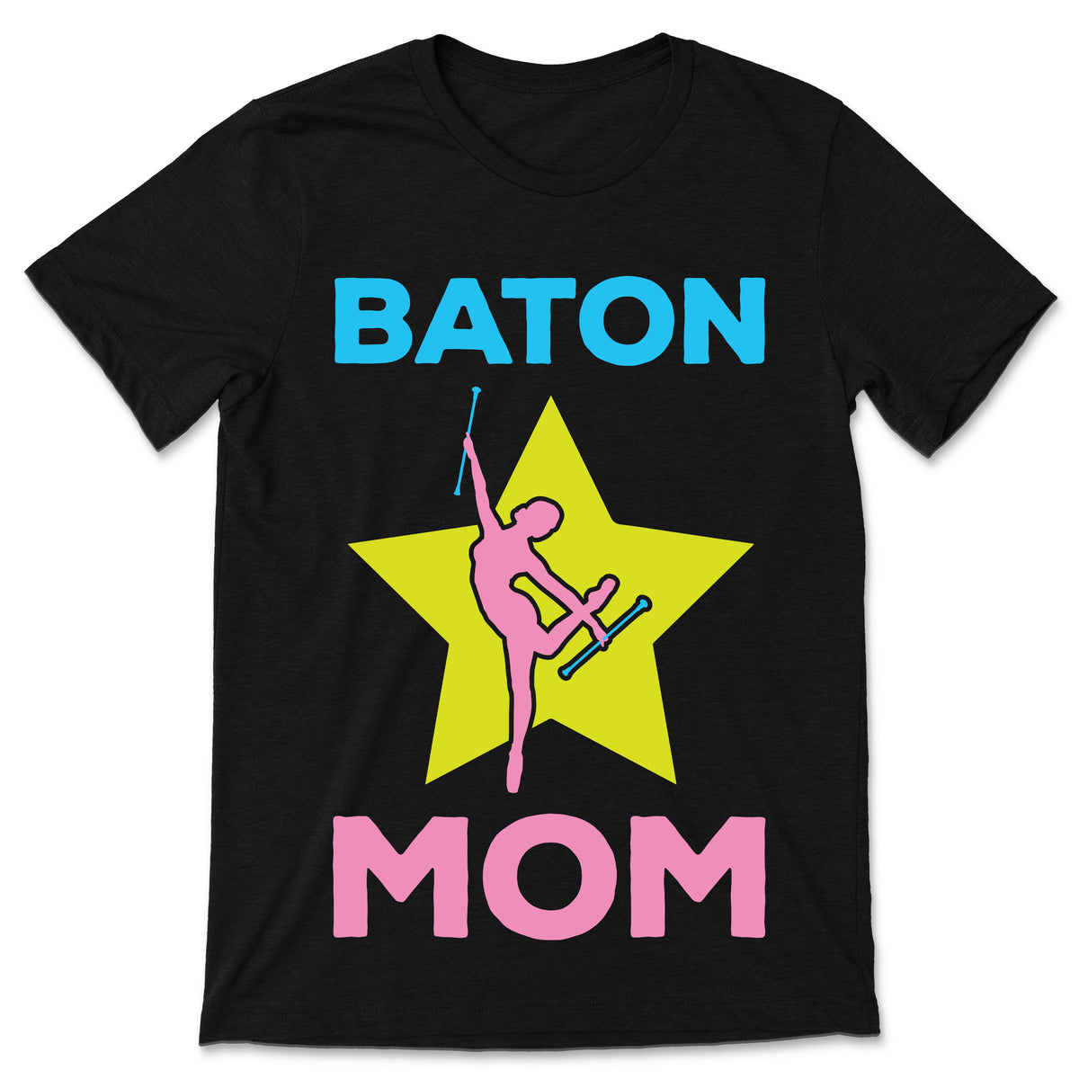 Baton Twirling Mom T-Shirt, Rhythmic Gymnastics Performer product image 1