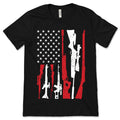 American Flag Guns Proud USA US Pride Patriotic Patriot product image 1