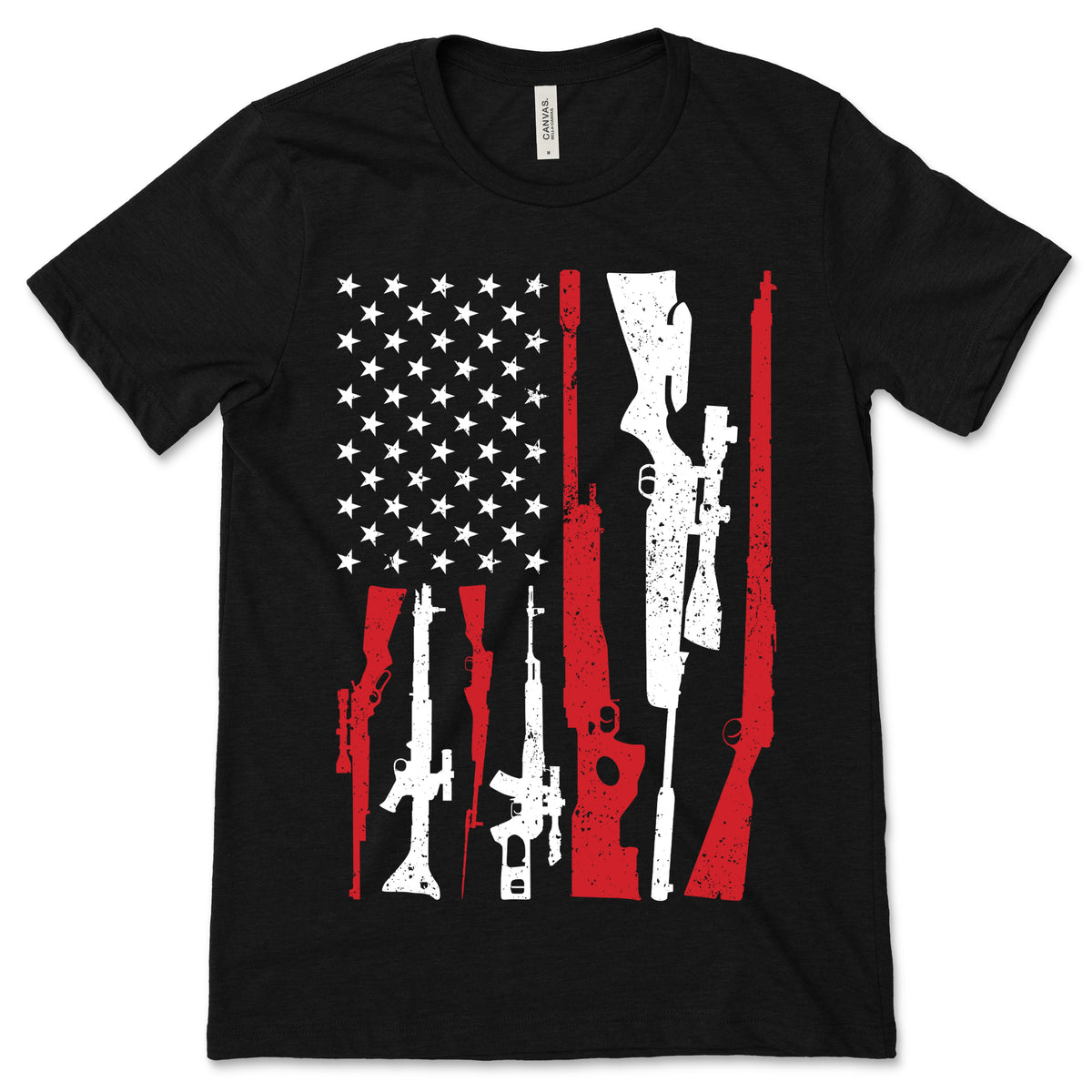American Flag Guns Proud USA US Pride Patriotic Patriot product image 1