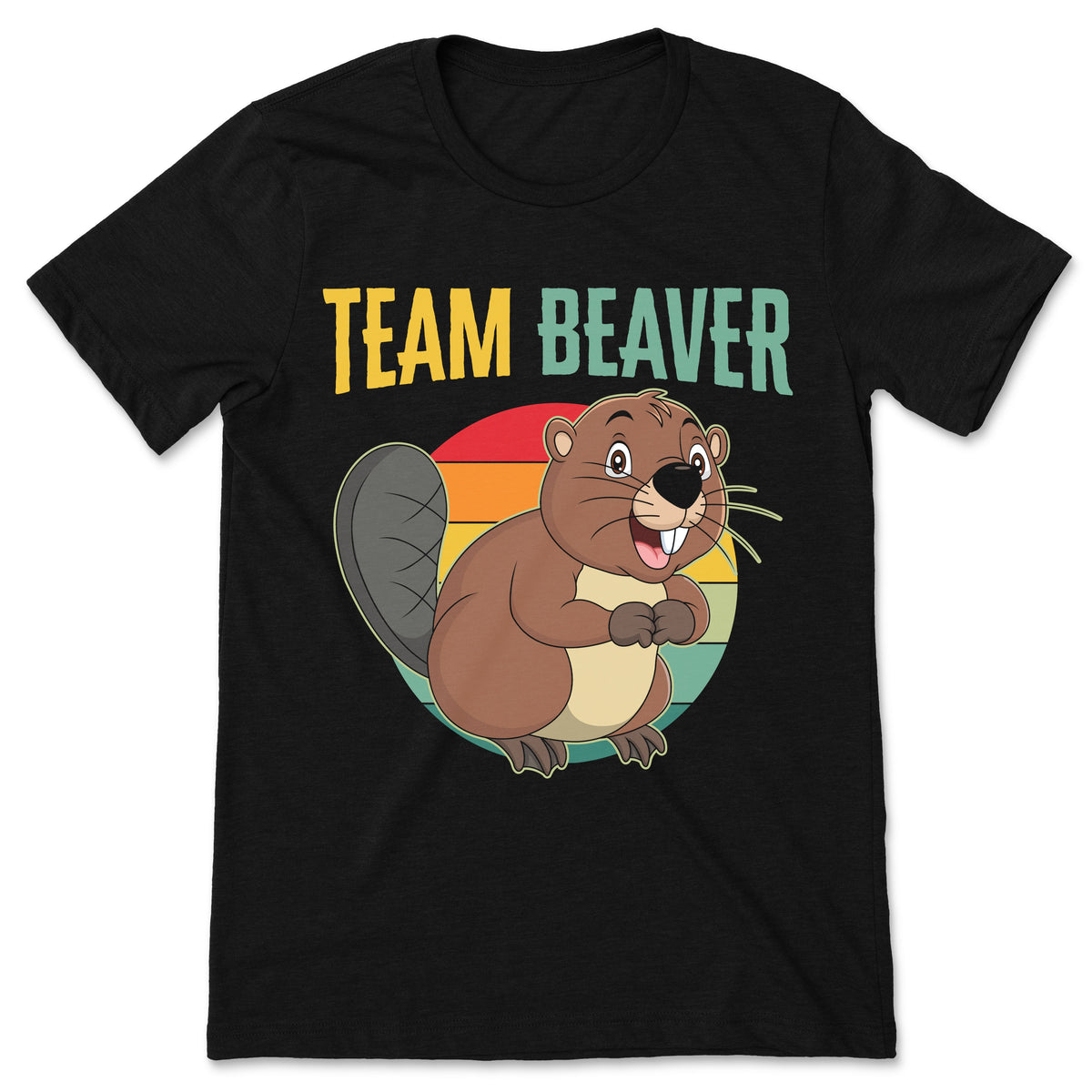 Beaver Vintage T-Shirt, Beavers Lover Gifts, Cute Rodents product image 1