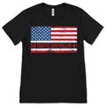 Air Traffic Controller American Flag USA T-Shirt, ATC product image 1