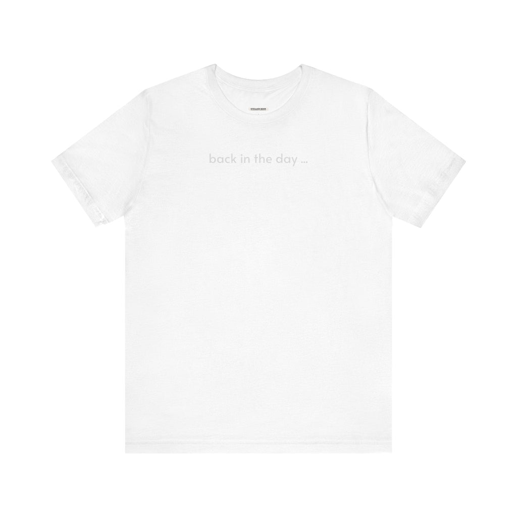 Back in the Day Minimalist Style T-Shirt product image 12