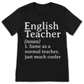English Teacher Definition Shirt Funny Educator Gift product image 1