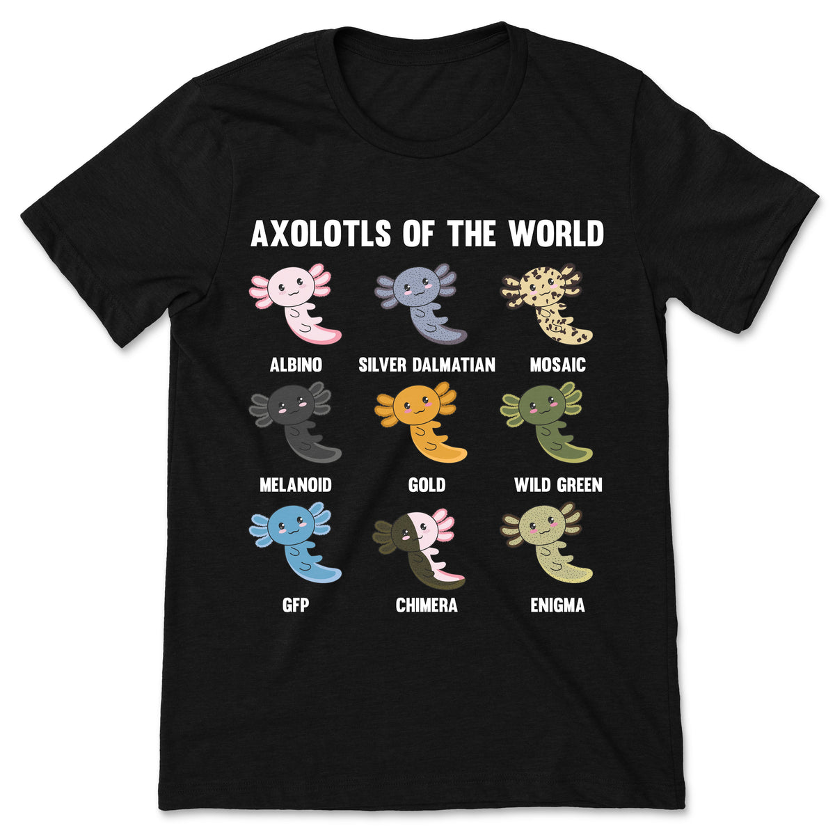 Axolotls Of The World Axolotl Amphibian Lover Gift Funny product image 1