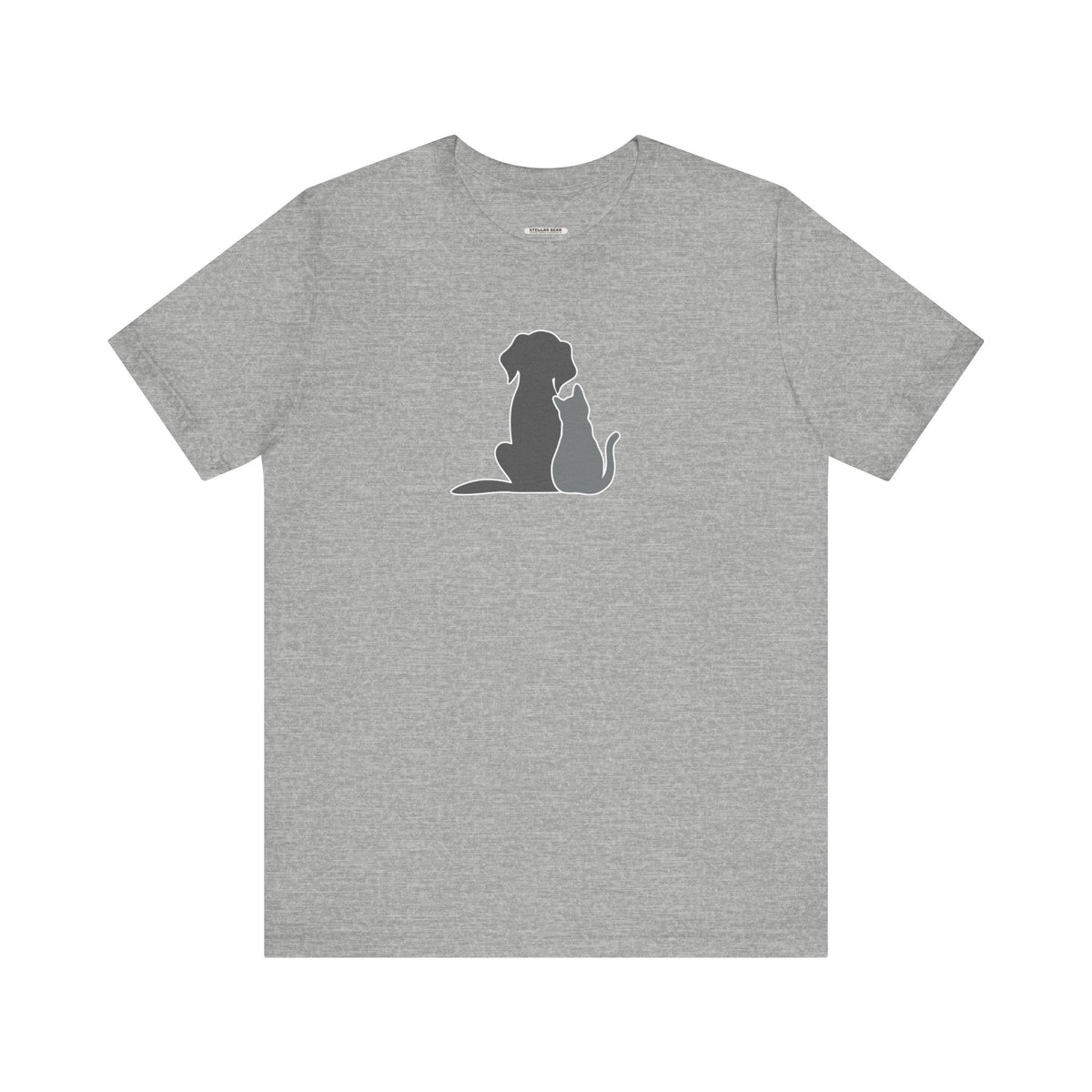 Dog and Cat • Sitting Graphic T-Shirt product image 13