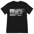 Fishing American Flag USA Vintage T-Shirt, Fisherman Gifts product image 1
