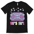 80s Old School Vibes Funny Cassette T-Shirt, Vintage Retro product image 1