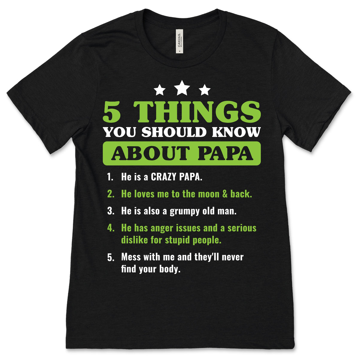 5 Things You Should Know About My Papa Grandfather Grandpa product image 1