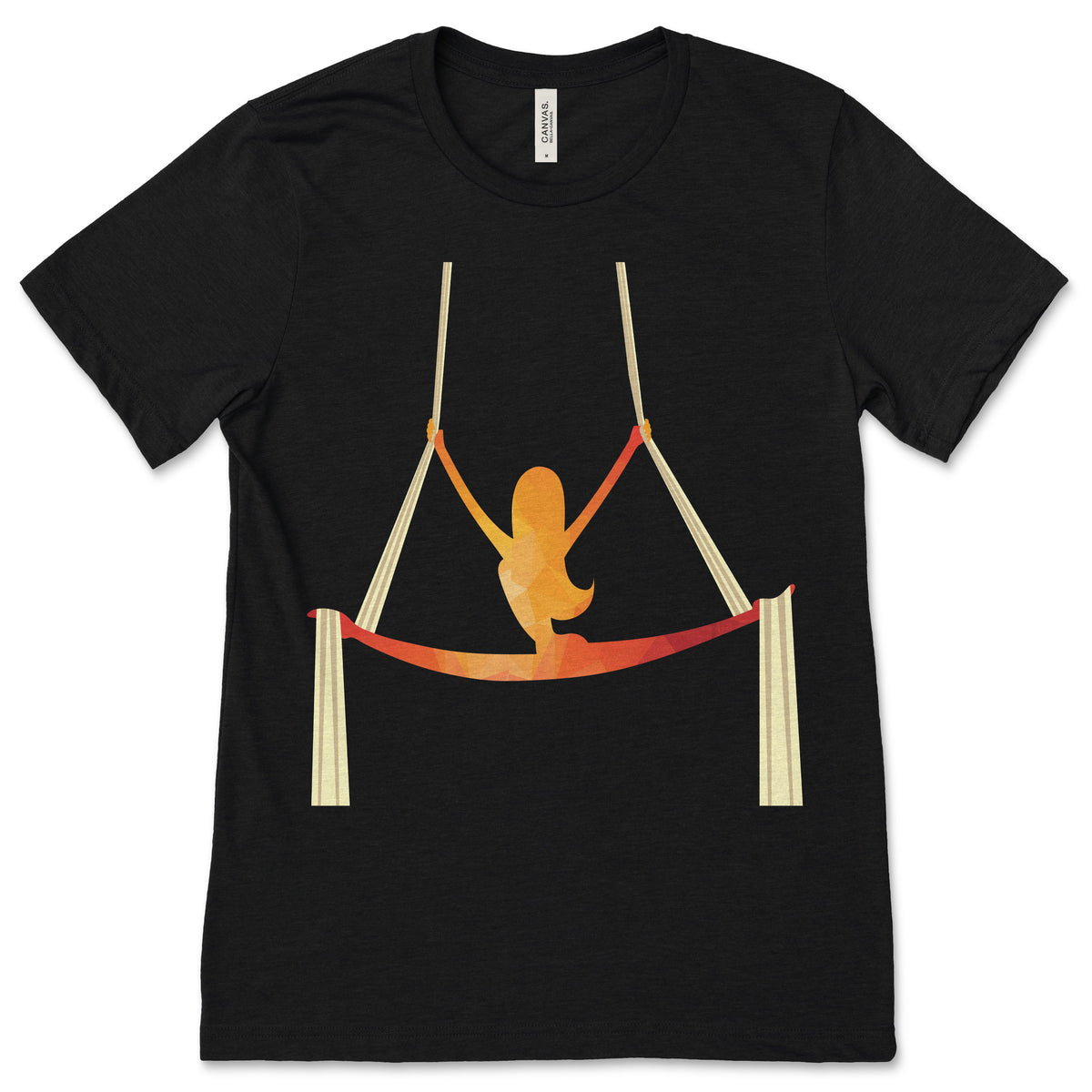 Aerial Yoga lover T-Shirt Gifts, Silk Dance Clothing product image 1