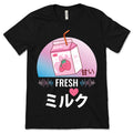 90s Japanese Text Aesthetic Strawberry Juice Box T-Shirt product image 1