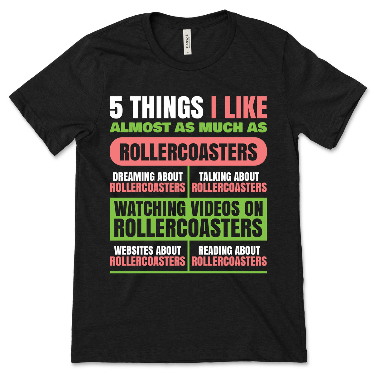 5 Things I Like About Roller Coaster Amusement Park Funny product image 1