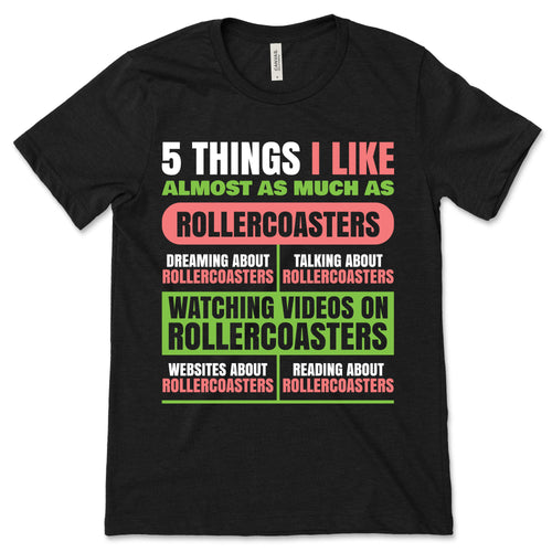 5 Things I Like About Roller Coaster Amusement Park Funny product image 1
