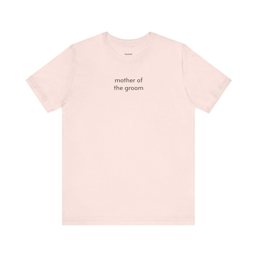 Mother of the Groom Minimalist Style T-Shirt for Wedding product image 13