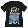 Crater Lake National Park US Oregon Vintage T-Shirt, USA product image 1