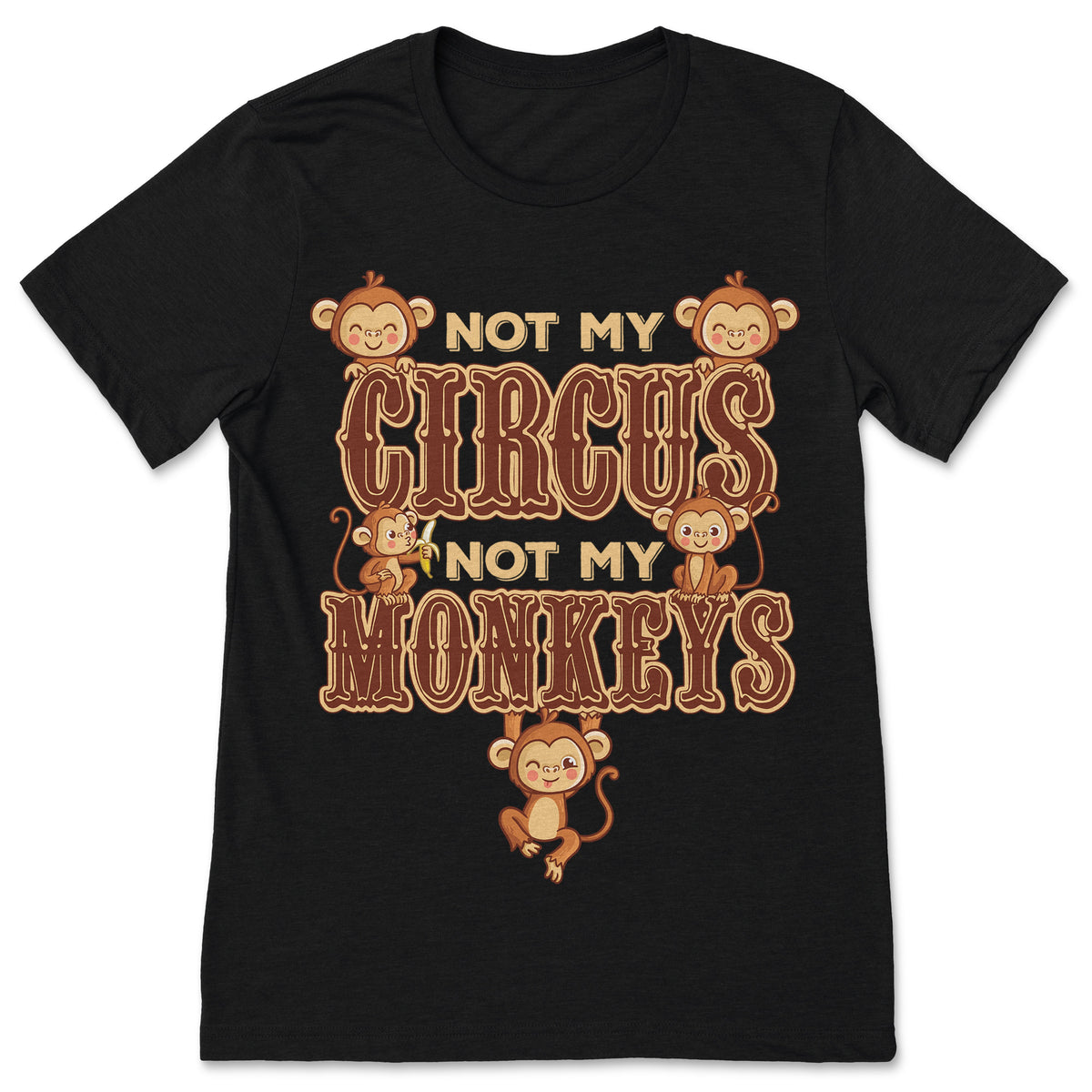 Not My Circus My Monkeys Staff Costume Carnival Lover product image 1