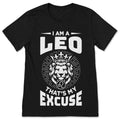 Leo Lion Horoscope Zodiac Astrological Sign T-Shirt, Born product image 1