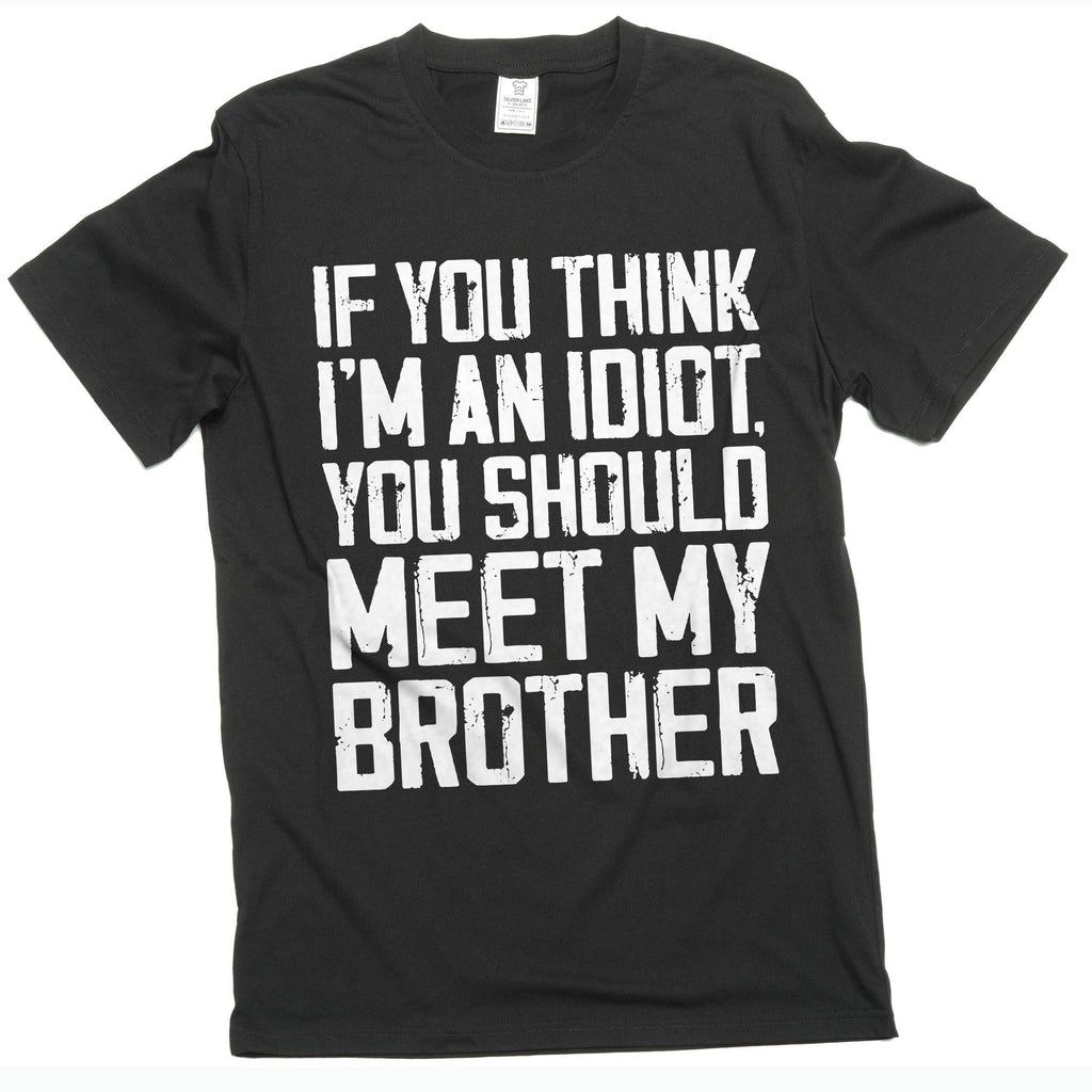 Funny Saying T-shirt Cute Family Shirts Sister Brother product image 1