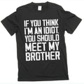 Funny Saying T-shirt Cute Family Shirts Sister Brother product image 1