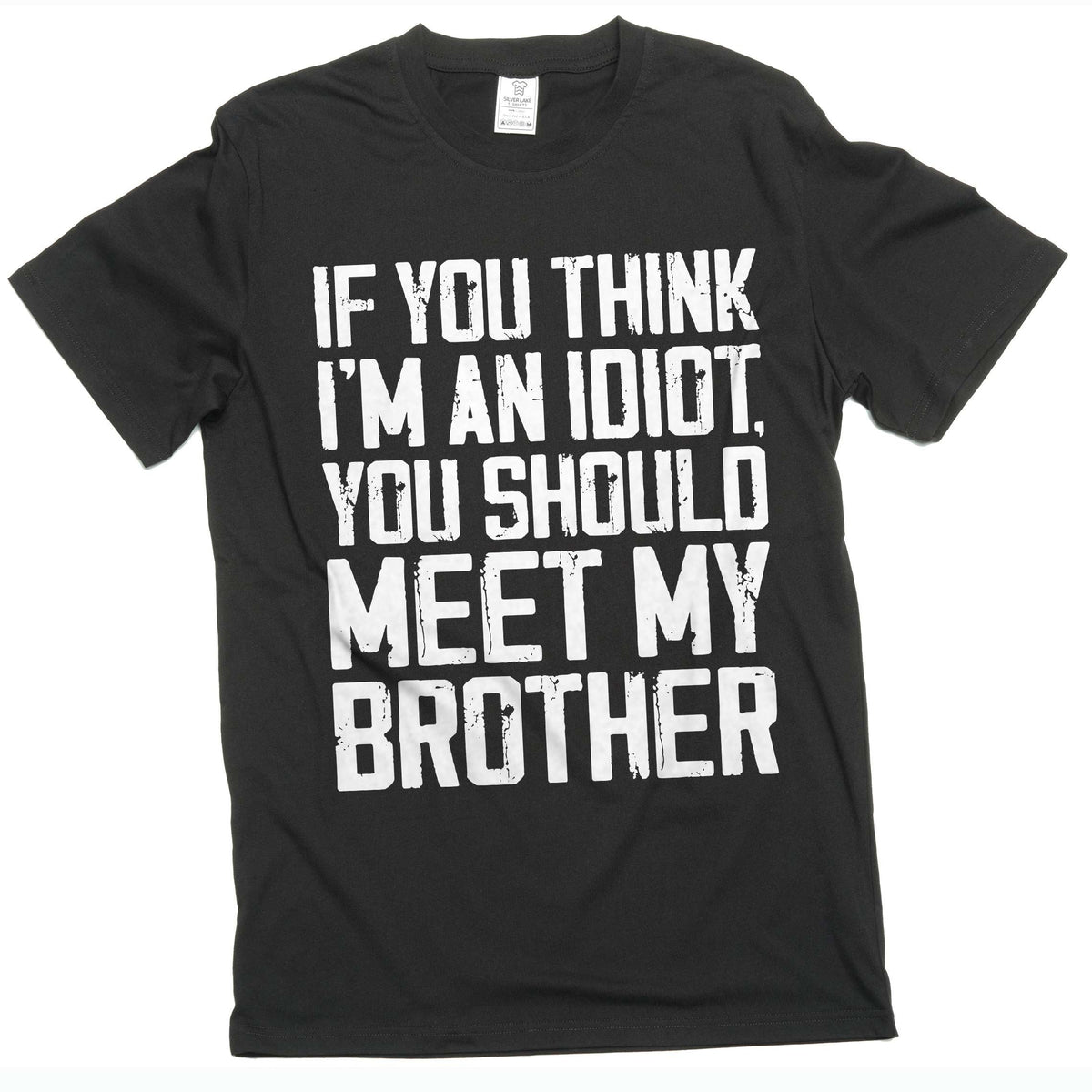 Funny Saying T-shirt Cute Family Shirts Sister Brother product image 1