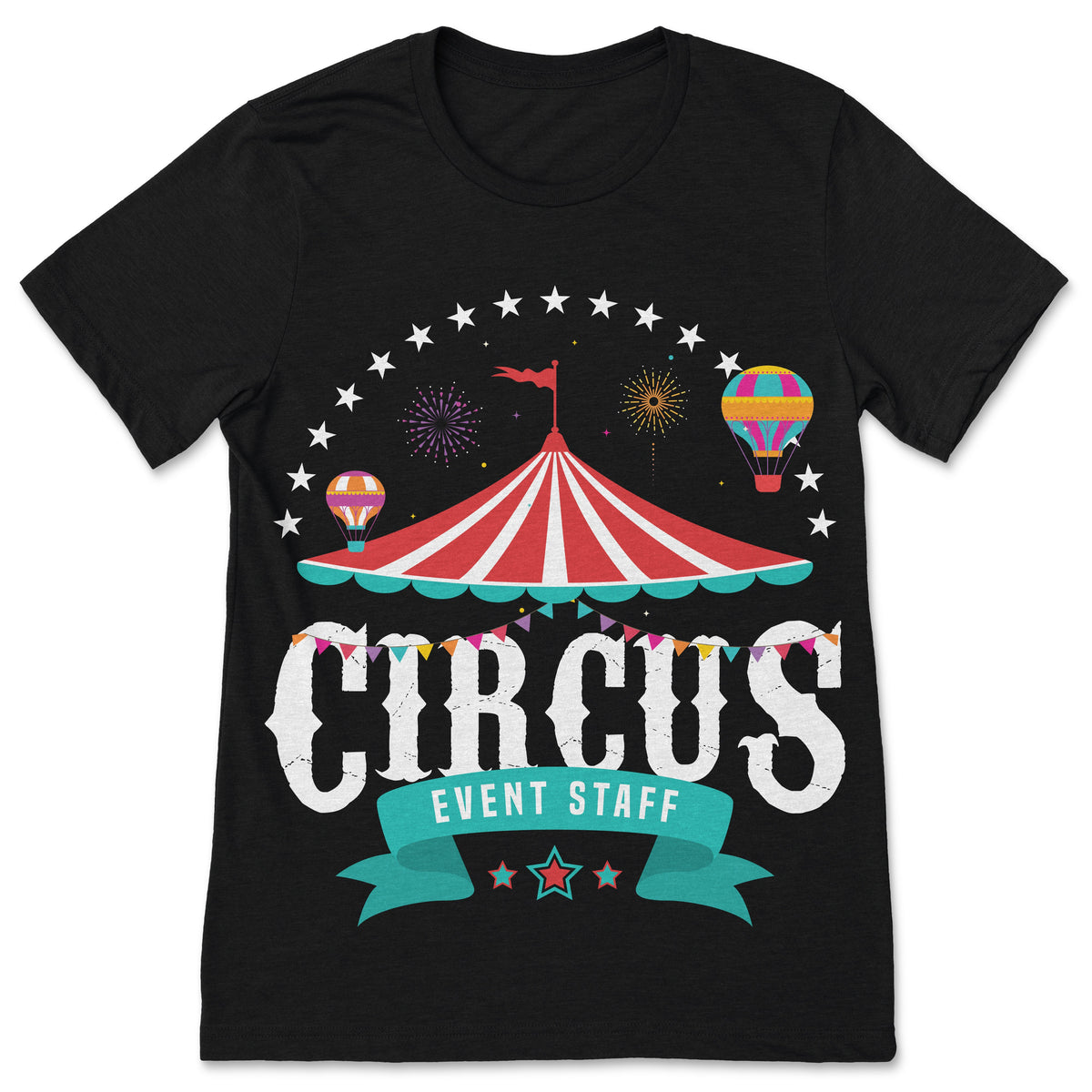 Circus Staff Costume Carnival Vintage T-Shirt, Clowns product image 1