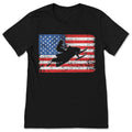 American Flag Snowmobile Snowmobiling Rider Patriotic product image 1