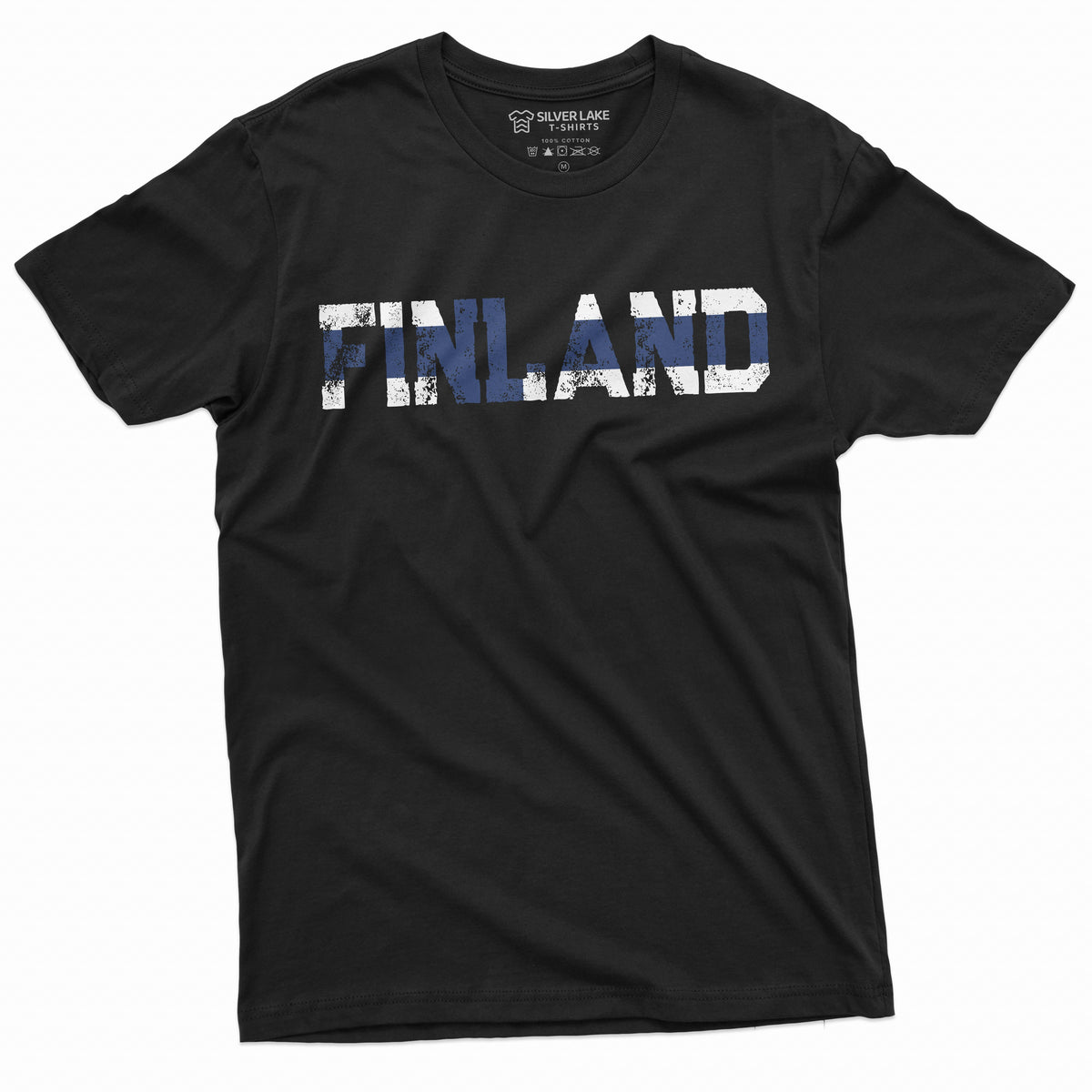 FINLAND T-shirt Suomi Mens Tee Finnish Flag Coat of arms product image 9