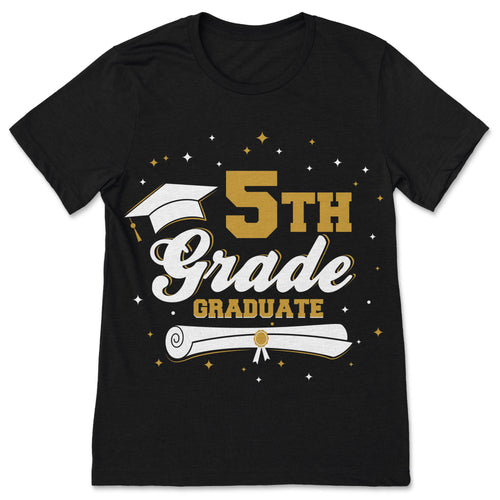 5th Grade Class School Graduate Graduation Gifts T-Shirt product image 1