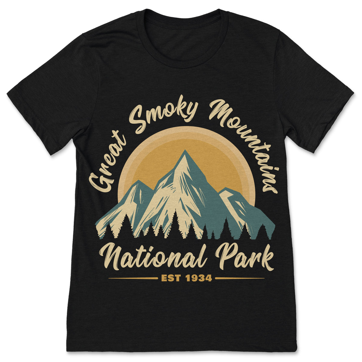 Vintage Great Smoky Mountains National Park T-Shirt, Gifts product image 1