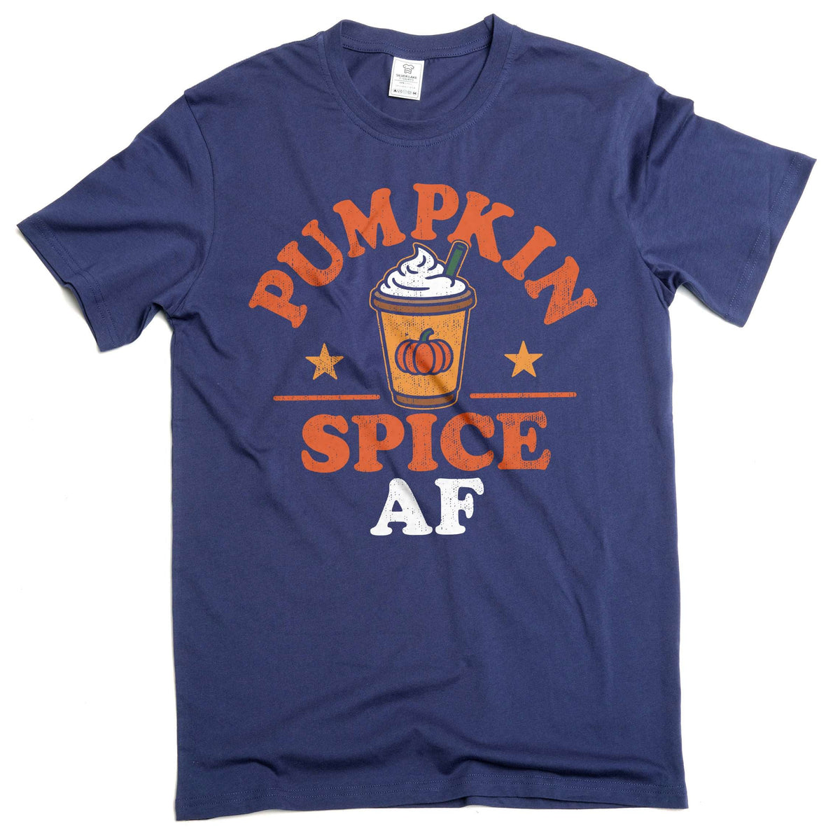 Pumpkin Spice AF Shirt, Funny Fall Coffee Tee, Latte product image 3