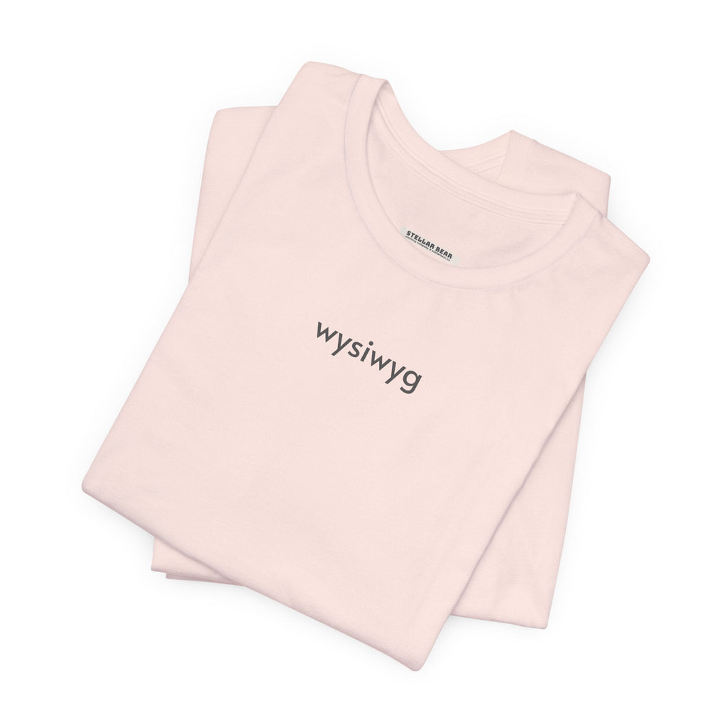 WYSIWYG Minimalist Style T-Shirt product image 5