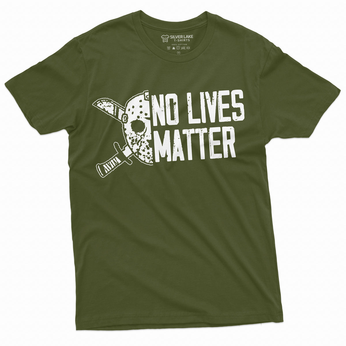 Mens Halloween Funny T-shirt Jason no lives matter Costume product image 10
