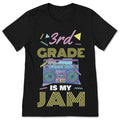 3rd Grade Is My Jam Three Vintage 80s Boombox Teacher product image 1