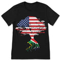 American Flag South African Roots Africa Patriotic Heritage product image 1