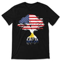 American Flag Uruguayan Roots Uruguay T-Shirt, Uruguayans product image 1